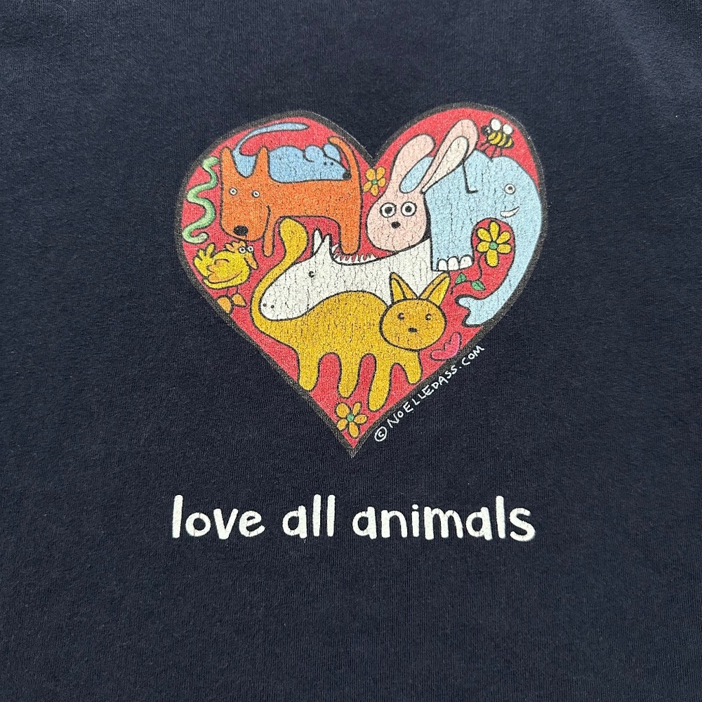 Unisex Love All Animals T-shirt - Picture 6 of 6